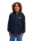 Boys Graphic Hero Zip Hoodie in Dark Navy