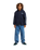 Boys Graphic Hero Zip Hoodie in Dark Navy