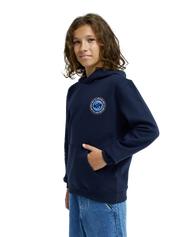 The Quiksilver Boys Boys Graphic Hoodie in Dark Navy