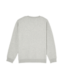 The Quiksilver Boys Boys Graphic Sweatshirt in Light Grey Heather