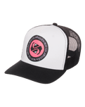 Boys Decades H Trucker Cap in Black