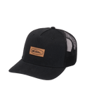 The Quiksilver Boys Boys Decades Cotton H Trucker Cap in Black