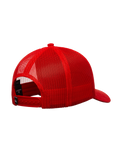 The Quiksilver Boys Boys Decades H Trucker Cap in Salsa