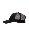 The Quiksilver Boys Boys Decades Foam Trucker Cap in Black