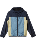 The Quiksilver Boys Boys Overcast Jacket in Dark Navy