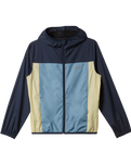The Quiksilver Boys Boys Overcast Jacket in Dark Navy