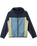 The Quiksilver Boys Boys Overcast Jacket in Dark Navy