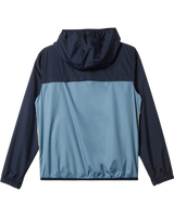 The Quiksilver Boys Boys Overcast Jacket in Dark Navy