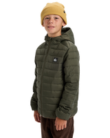 The Quiksilver Boys Boys Scaly Jacket in Grape Leaf