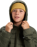 The Quiksilver Boys Boys Scaly Jacket in Grape Leaf