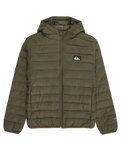 The Quiksilver Boys Boys Scaly Jacket in Grape Leaf