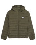 The Quiksilver Boys Boys Scaly Jacket in Grape Leaf