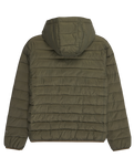 The Quiksilver Boys Boys Scaly Jacket in Grape Leaf