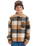 The Quiksilver Boys Boys DNA Sherpa Harrington Jacket in Almond Sherpa Harrington