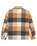 The Quiksilver Boys Boys DNA Sherpa Harrington Jacket in Almond Sherpa Harrington