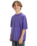 The Quiksilver Boys Boys Global Heat T-Shirt in Dusted Peri Global Heat