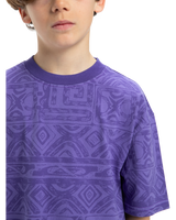 The Quiksilver Boys Boys Global Heat T-Shirt in Dusted Peri Global Heat