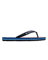 Boys Molokai Art 26 Flip Flops in Monaco Blue