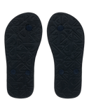 Boys Molokai Art 26 Flip Flops in Monaco Blue