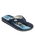 Boys Molokai Layback 26 Flip Flops in Aqua Holmes