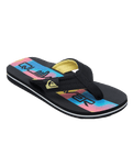 Boys Molokai Layback 26 Flip Flops in Black Holmes