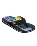 Boys Molokai Layback 26 Flip Flops in Black Holmes