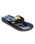 Boys Molokai Layback 26 Flip Flops in Black Holmes