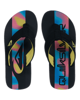 Boys Molokai Layback 26 Flip Flops in Black Holmes