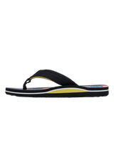 Boys Molokai Layback 26 Flip Flops in Black Holmes