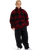 The Quiksilver Boys Boys Mercury Woodlands Sherpa Fleece Jacket in Woodlands Biking Red