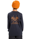 Boys EVO Rituals Long Sleeve T-Shirt in India Ink