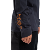 Boys EVO Rituals Long Sleeve T-Shirt in India Ink