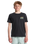 The Quiksilver Boys Boys Cosmic Character T-Shirt in Black
