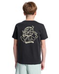 The Quiksilver Boys Boys Cosmic Character T-Shirt in Black