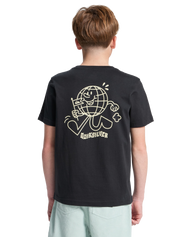 The Quiksilver Boys Boys Cosmic Character T-Shirt in Black