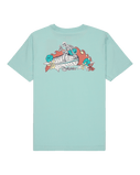 Boys Skeleton Ride T-Shirt in Blue Haze