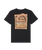 The Quiksilver Boys Boys Heritage T-Shirt in Black