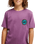 The Quiksilver Boys Boys Duality T-Shirt in Grape Jam