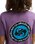 The Quiksilver Boys Boys Duality T-Shirt in Grape Jam