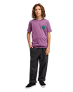 The Quiksilver Boys Boys Duality T-Shirt in Grape Jam