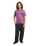 The Quiksilver Boys Boys Duality T-Shirt in Grape Jam
