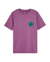 The Quiksilver Boys Boys Duality T-Shirt in Grape Jam