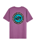 The Quiksilver Boys Boys Duality T-Shirt in Grape Jam