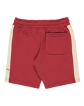 Boys Knowledge Aera Joggers Shorts in Burnt Russet