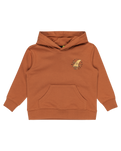 The Quiksilver Boys Boys Rainmaker Hoodie in Bran