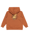 The Quiksilver Boys Boys Rainmaker Hoodie in Bran