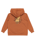 The Quiksilver Boys Boys Rainmaker Hoodie in Bran