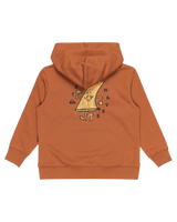 The Quiksilver Boys Boys Rainmaker Hoodie in Bran