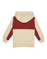 Boys Knowledge Aera Hoodie in Bone White