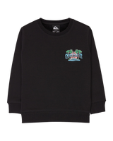 Boys Graphic Sweatshirt in Black